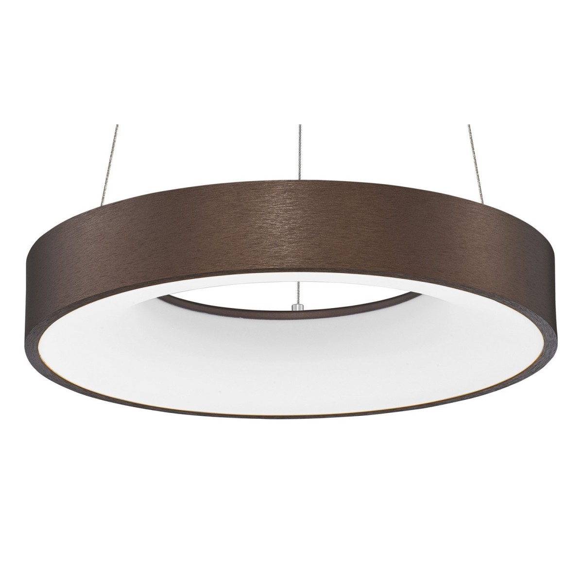 Piękna lampa Luces Exclusivas TOME SMART LE41530 - kolor lampy - brązowy szczotkowany, materiał - aluminium/akryl