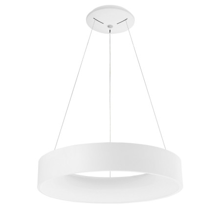 Stylowa lampa Luces Exclusivas TOME SMART LE41538 - kolor lampy - biały, materiał - aluminium/akryl