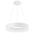 Stylowa lampa Luces Exclusivas TOME SMART LE41538 - kolor lampy - biały, materiał - aluminium/akryl