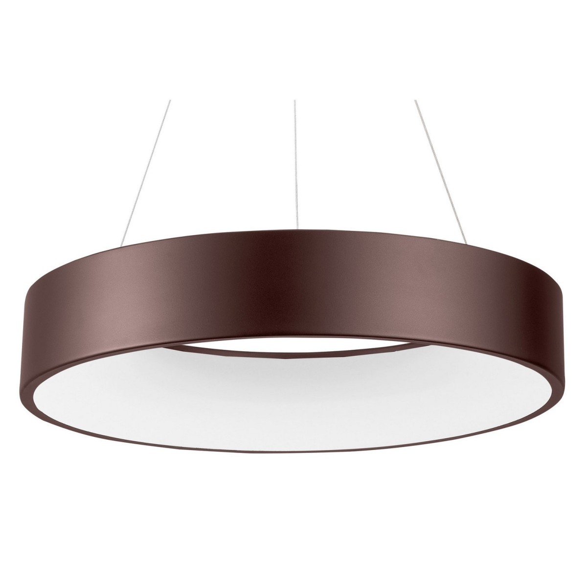 Niepowtarzalna lampa Luces Exclusivas TOME SMART LE41540 - kolor lampy - brązowy, materiał - aluminium/akryl