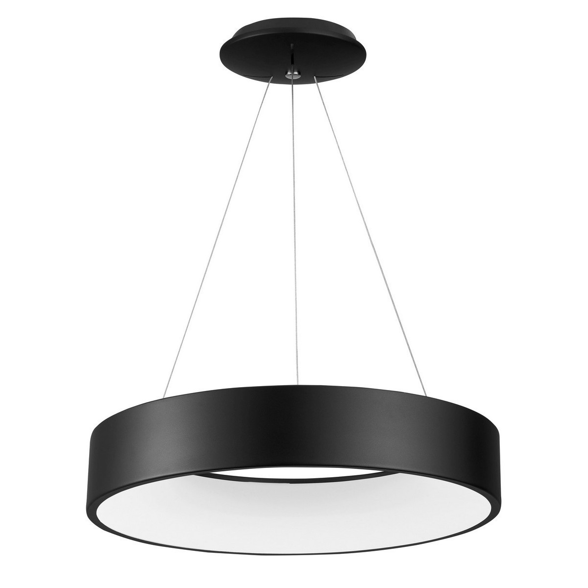 Niecodzienna lampa Luces Exclusivas TOME SMART LE41541 - kolor lampy - czarny, materiał - aluminium/akryl