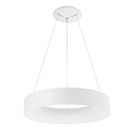 Piękna lampa Luces Exclusivas TOME SMART LE41542 - kolor lampy - biały, materiał - aluminium/akryl