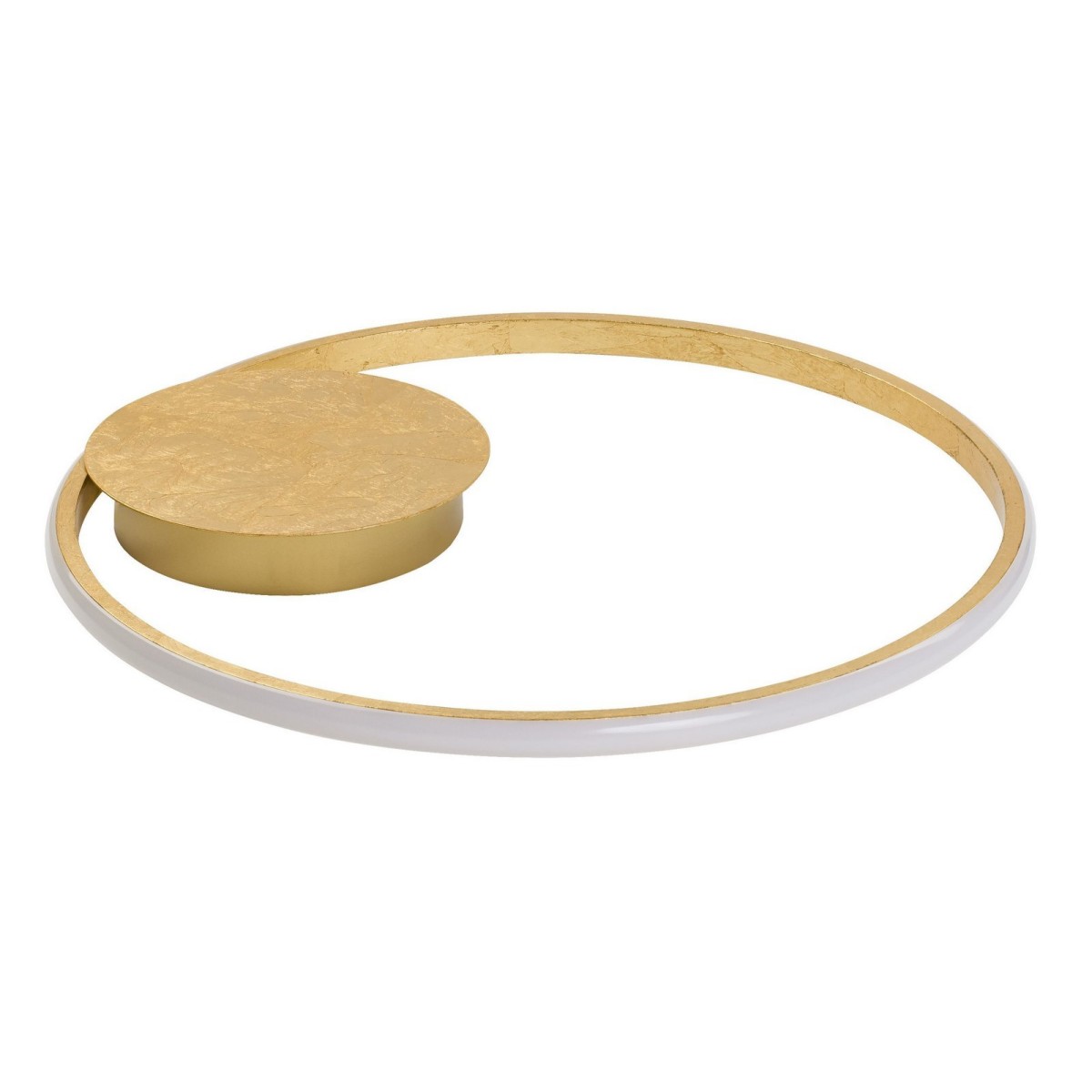 Piękna lampa Luces Exclusivas ARICA LE41579 - kolor lampy - złoty (struktura niejednolita), materiał - aluminium/akryl