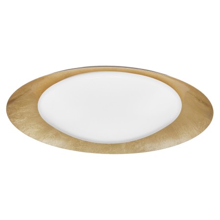 Nowoczesna lampa Luces Exclusivas AVILA LE41580 - kolor lampy - biały/złoty (struktura niejednolita), materiał - metal/a
