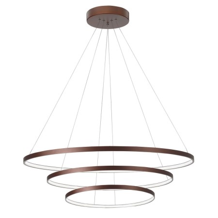 Niepowtarzalna lampa Luces Exclusivas BANDA LE41589 - kolor lampy - brązowy, materiał - aluminium