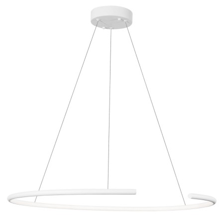 Piękna lampa Luces Exclusivas BEJAR LE41591 - kolor lampy - biały mat, materiał - aluminium/akryl