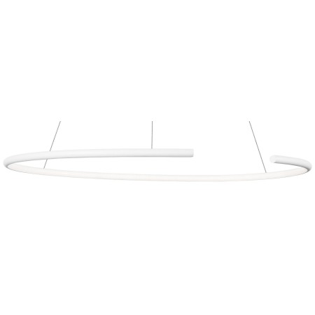 Piękna lampa Luces Exclusivas BEJAR LE41591 - kolor lampy - biały mat, materiał - aluminium/akryl