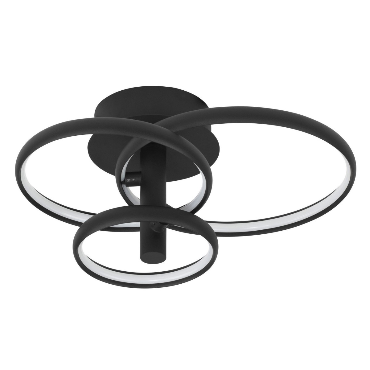 Stylowa lampa Luces Exclusivas BELEN LE41593 - kolor lampy - czarny mat, materiał - aluminium/akryl