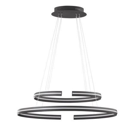Niepowtarzalna lampa Luces Exclusivas BELLO LE41595 - kolor lampy - czarny mat, materiał - aluminium/akryl