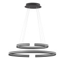 Niepowtarzalna lampa Luces Exclusivas BELLO LE41595 - kolor lampy - czarny mat, materiał - aluminium/akryl