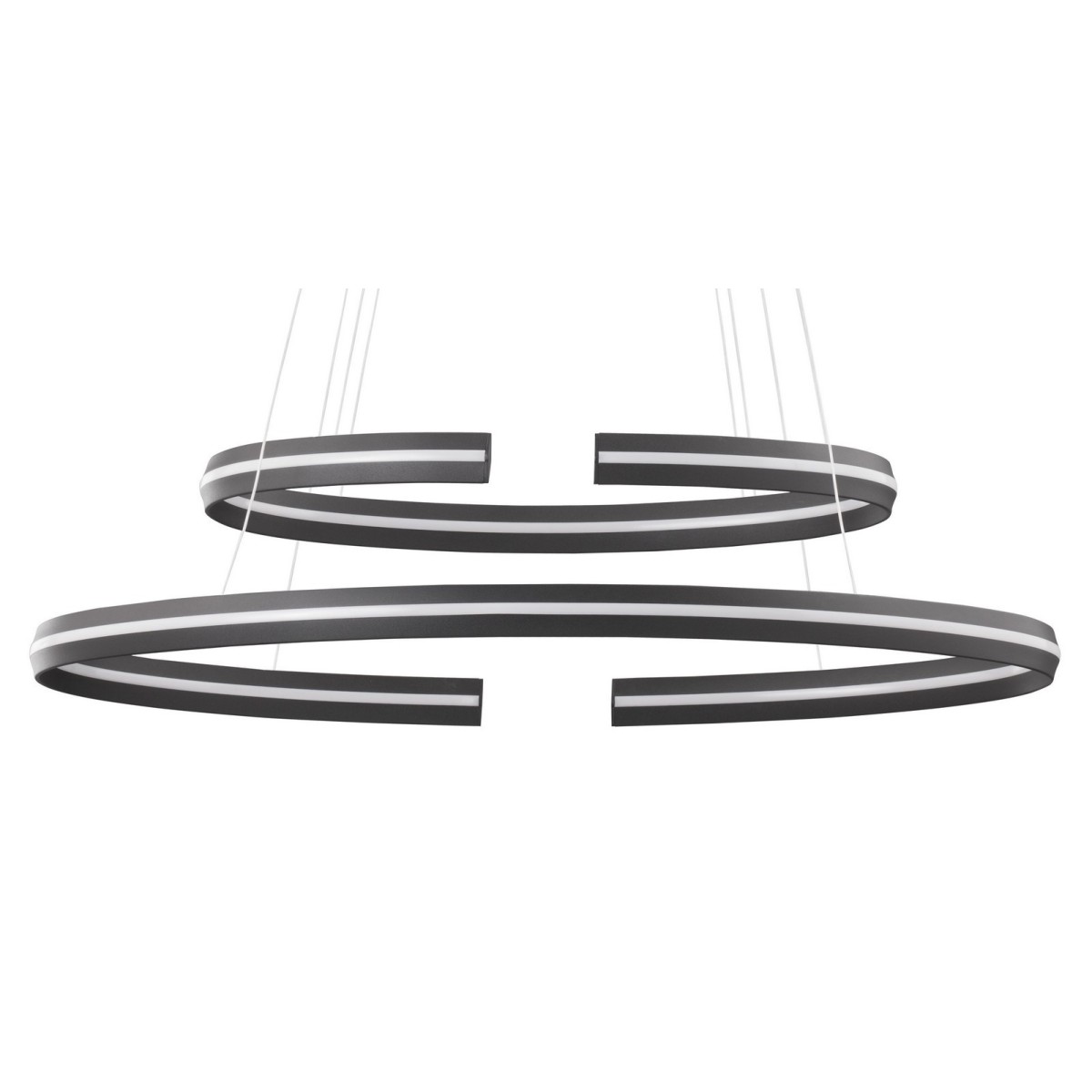 Niepowtarzalna lampa Luces Exclusivas BELLO LE41595 - kolor lampy - czarny mat, materiał - aluminium/akryl