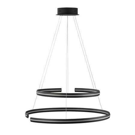 Niecodzienna lampa Luces Exclusivas BELLO LE41596 - kolor lampy - czarny mat, materiał - aluminium/akryl