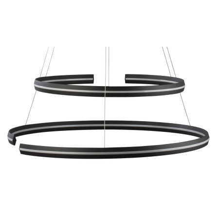 Niecodzienna lampa Luces Exclusivas BELLO LE41596 - kolor lampy - czarny mat, materiał - aluminium/akryl