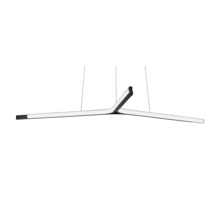 Nowoczesna lampa Luces Exclusivas CAGUA LE41598 - kolor lampy - czarny mat, materiał - aluminium/akryl