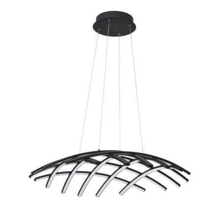 Stylowa lampa Luces Exclusivas CATIA LE41599 - kolor lampy - czarny, materiał - aluminium/akryl