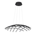 Stylowa lampa Luces Exclusivas CATIA LE41599 - kolor lampy - czarny, materiał - aluminium/akryl