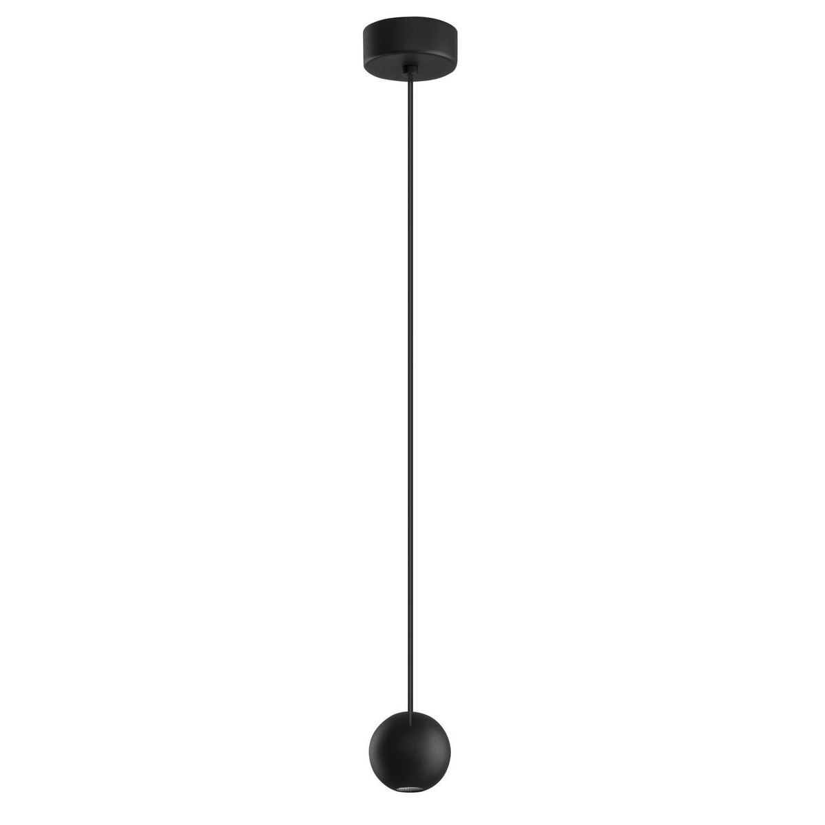 Niecodzienna lampa Luces Exclusivas ECIJA LE41614 - kolor lampy - czarny, materiał - aluminium/tkanina