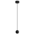 Niecodzienna lampa Luces Exclusivas ECIJA LE41614 - kolor lampy - czarny, materiał - aluminium/tkanina