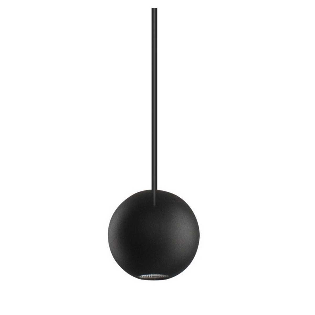 Niecodzienna lampa Luces Exclusivas ECIJA LE41614 - kolor lampy - czarny, materiał - aluminium/tkanina
