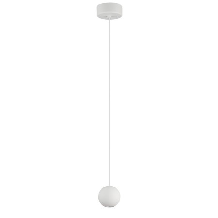 Nowoczesna lampa Luces Exclusivas ECIJA LE41616 - kolor lampy - biały, materiał - aluminium/tkanina
