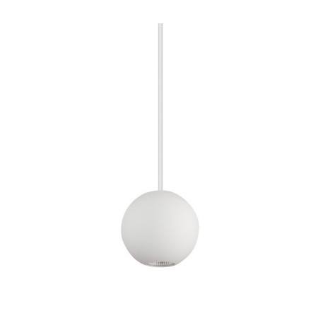 Nowoczesna lampa Luces Exclusivas ECIJA LE41616 - kolor lampy - biały, materiał - aluminium/tkanina