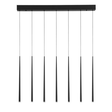 Niecodzienna lampa Luces Exclusivas ELCHE LE41620 - kolor lampy - czarny mat, materiał - aluminium/akryl