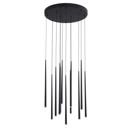 Nowoczesna lampa Luces Exclusivas ELCHE LE41622 - kolor lampy - czarny mat, materiał - aluminium/akryl