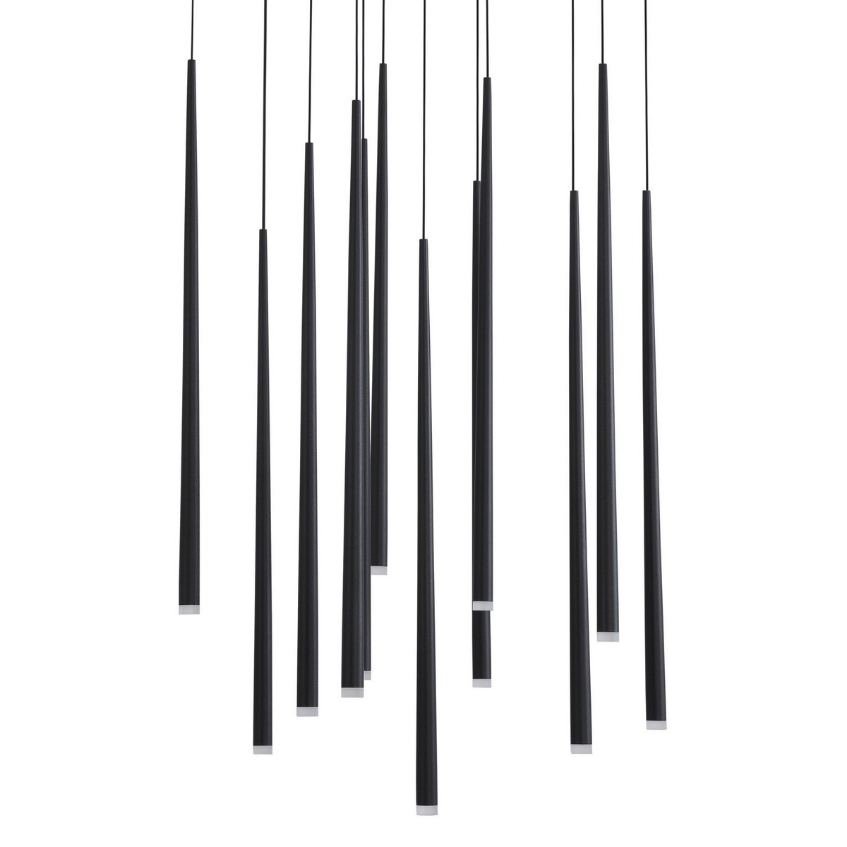 Nowoczesna lampa Luces Exclusivas ELCHE LE41622 - kolor lampy - czarny mat, materiał - aluminium/akryl