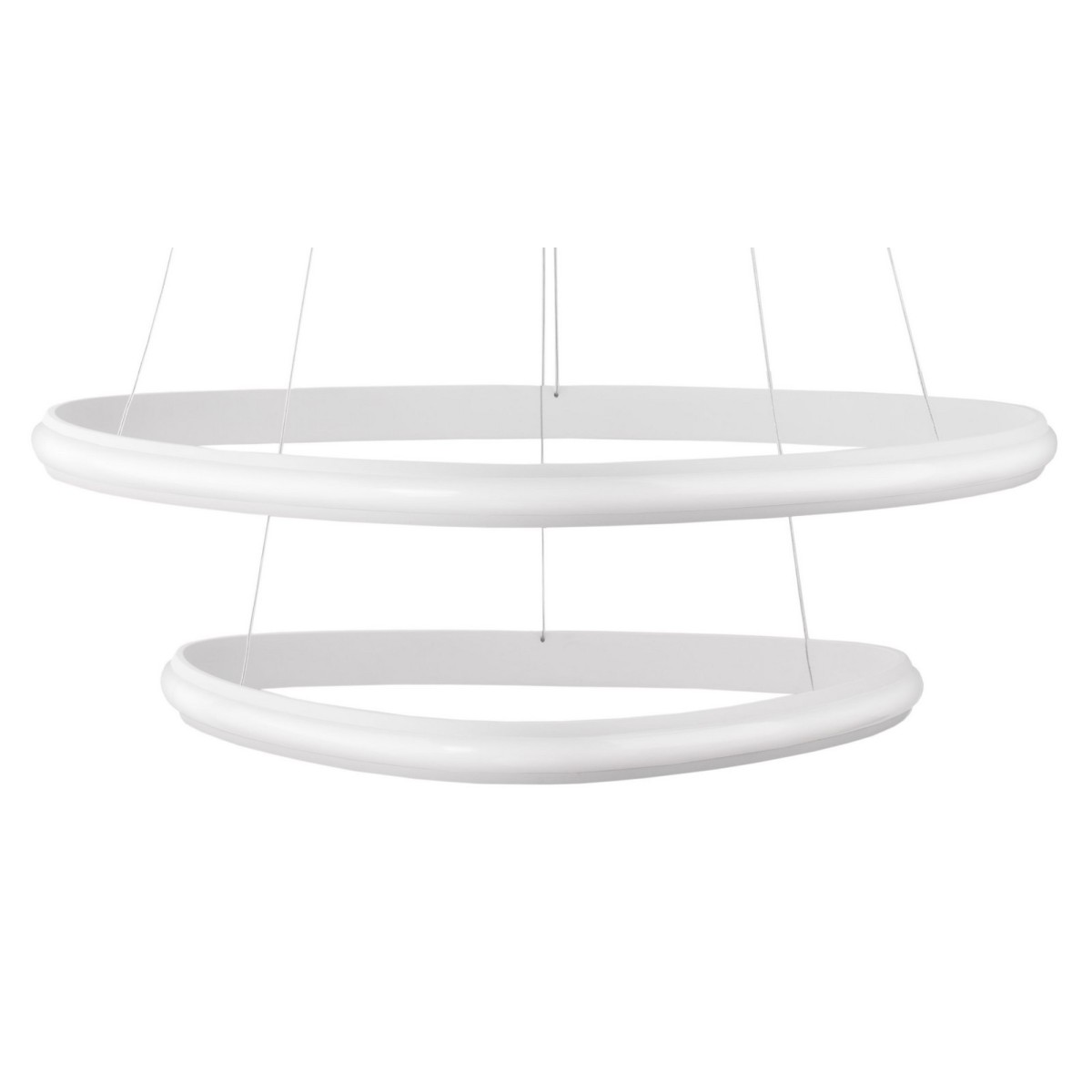Piękna lampa Luces Exclusivas FUNZA LE41633 - kolor lampy - biały mat, materiał - aluminium/akryl