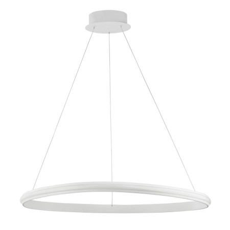 Nowoczesna lampa Luces Exclusivas FUNZA LE41634 - kolor lampy - biały mat, materiał - aluminium/akryl