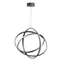 Niepowtarzalna lampa Luces Exclusivas GIJON LE41637 - kolor lampy - czarny/fioletowy, materiał - aluminium/akryl