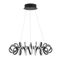 Stylowa lampa Luces Exclusivas GODOY LE41641 - kolor lampy - czarny mat, materiał - aluminium/szkło