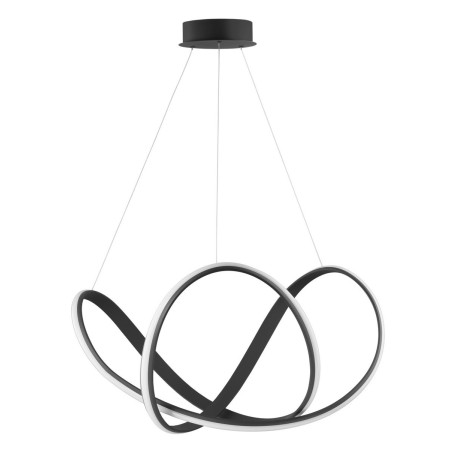 Piękna lampa Luces Exclusivas GUIJO LE41645 - kolor lampy - czarny mat, materiał - aluminium/akryl