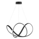 Piękna lampa Luces Exclusivas GUIJO LE41645 - kolor lampy - czarny mat, materiał - aluminium/akryl