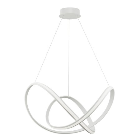 Nowoczesna lampa Luces Exclusivas GUIJO LE41646 - kolor lampy - biały mat, materiał - aluminium/akryl