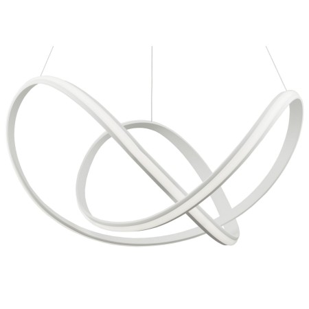 Nowoczesna lampa Luces Exclusivas GUIJO LE41646 - kolor lampy - biały mat, materiał - aluminium/akryl