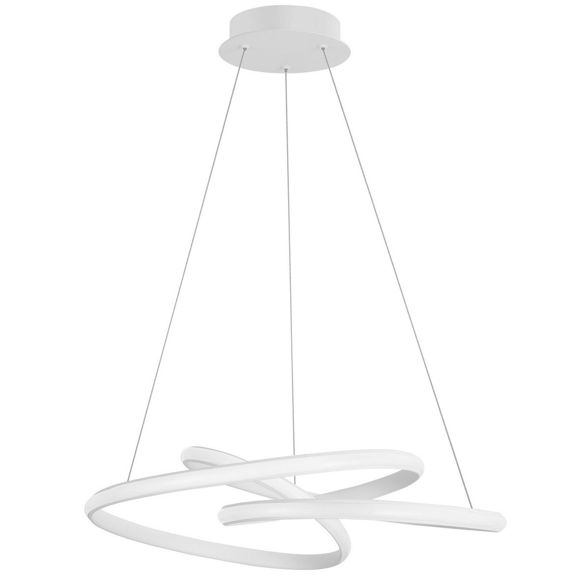 Nowoczesna lampa Luces Exclusivas IBIZA LE41652 - kolor lampy - biały mat, materiał - aluminium/akryl