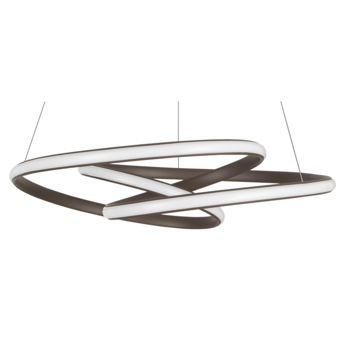 Wyjątkowa oprawa oświetleniowa Luces Exclusivas IBIZA LE41654 - kolor lampy - brązowy szczotkowany, materiał - aluminium