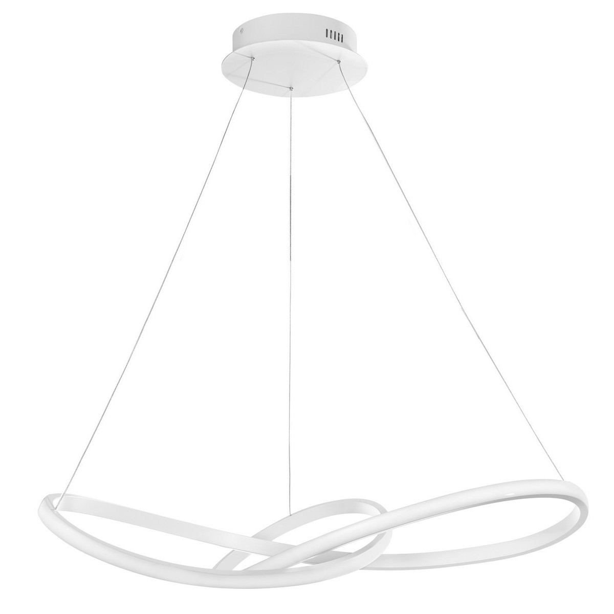 Piękna lampa Luces Exclusivas JEREZ LE41657 - kolor lampy - biały, materiał - aluminium