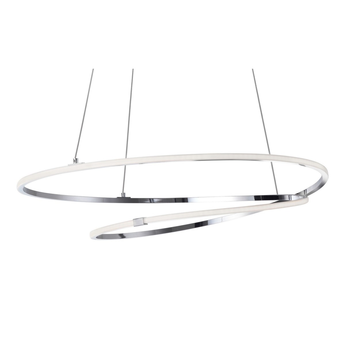 Niepowtarzalna lampa Luces Exclusivas LANUS LE41661 - kolor lampy - chrom, materiał - aluminium