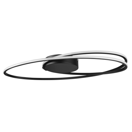 Stylowa lampa Luces Exclusivas LIMON LE41665 - kolor lampy - czarny mat, materiał - aluminium/akryl