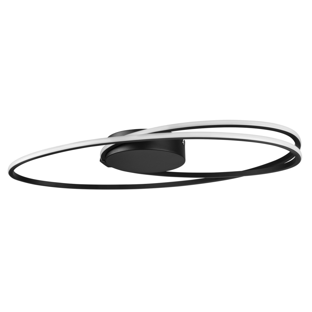 Stylowa lampa Luces Exclusivas LIMON LE41665 - kolor lampy - czarny mat, materiał - aluminium/akryl