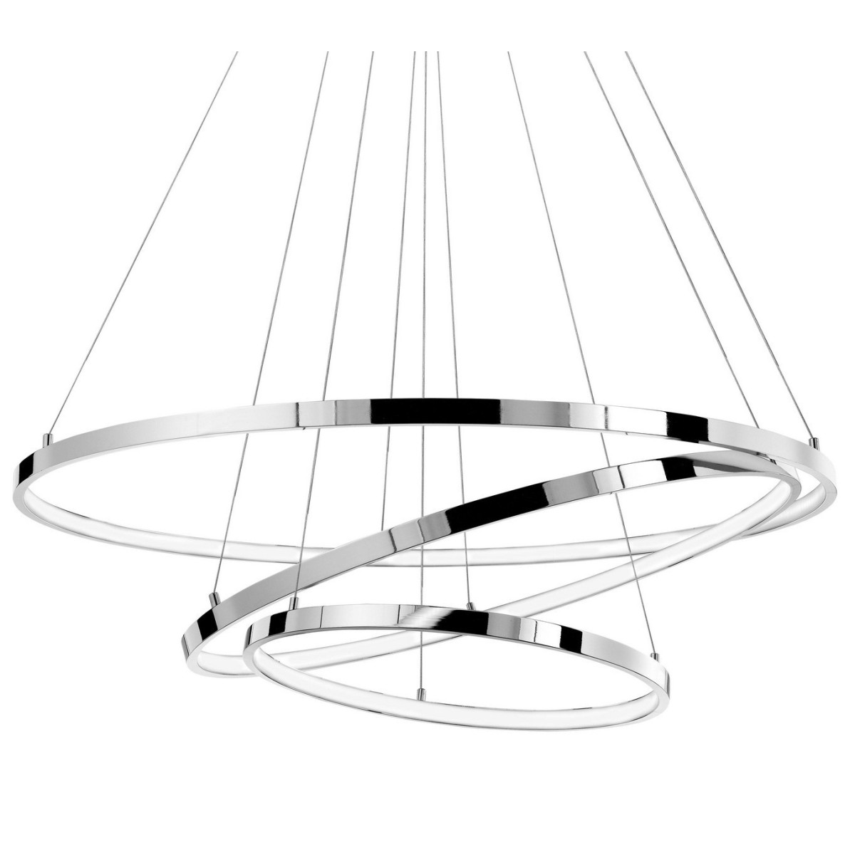 Stylowa lampa Luces Exclusivas LOBOS LE41671 - kolor lampy - chrom, materiał - aluminium