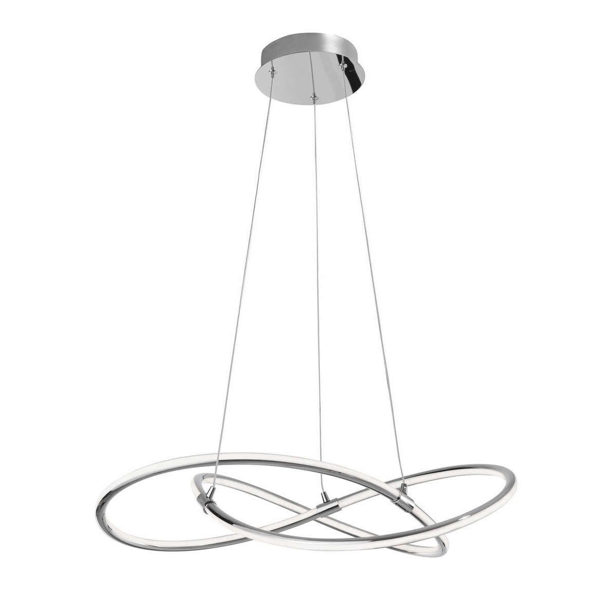 Stylowa lampa Luces Exclusivas LULES LE41677 - kolor lampy - chrom, materiał - aluminium