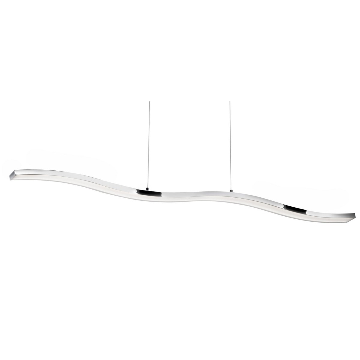 Niecodzienna lampa Luces Exclusivas MAIPU LE41680 - kolor lampy - chrom, materiał - aluminium