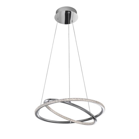 Stylowa lampa Luces Exclusivas MIAMI LE41684 - kolor lampy - chrom, materiał - aluminium