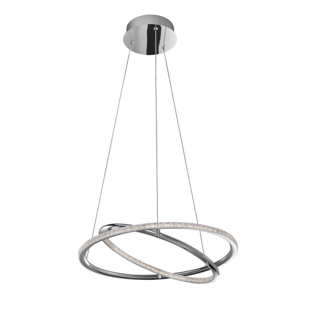 Stylowa lampa Luces Exclusivas MIAMI LE41684 - kolor lampy - chrom, materiał - aluminium