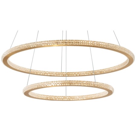 Wyjątkowa oprawa oświetleniowa Luces Exclusivas MONTE LE41691 - kolor lampy - złoty, materiał - aluminium/akryl