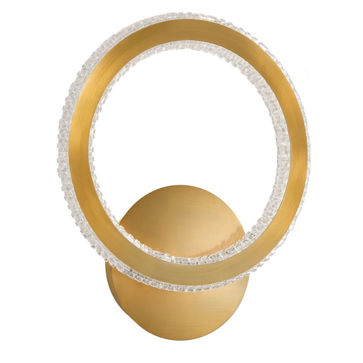 Niepowtarzalna lampa Luces Exclusivas MONTE LE41692 - kolor lampy - złoty, materiał - aluminium/akryl