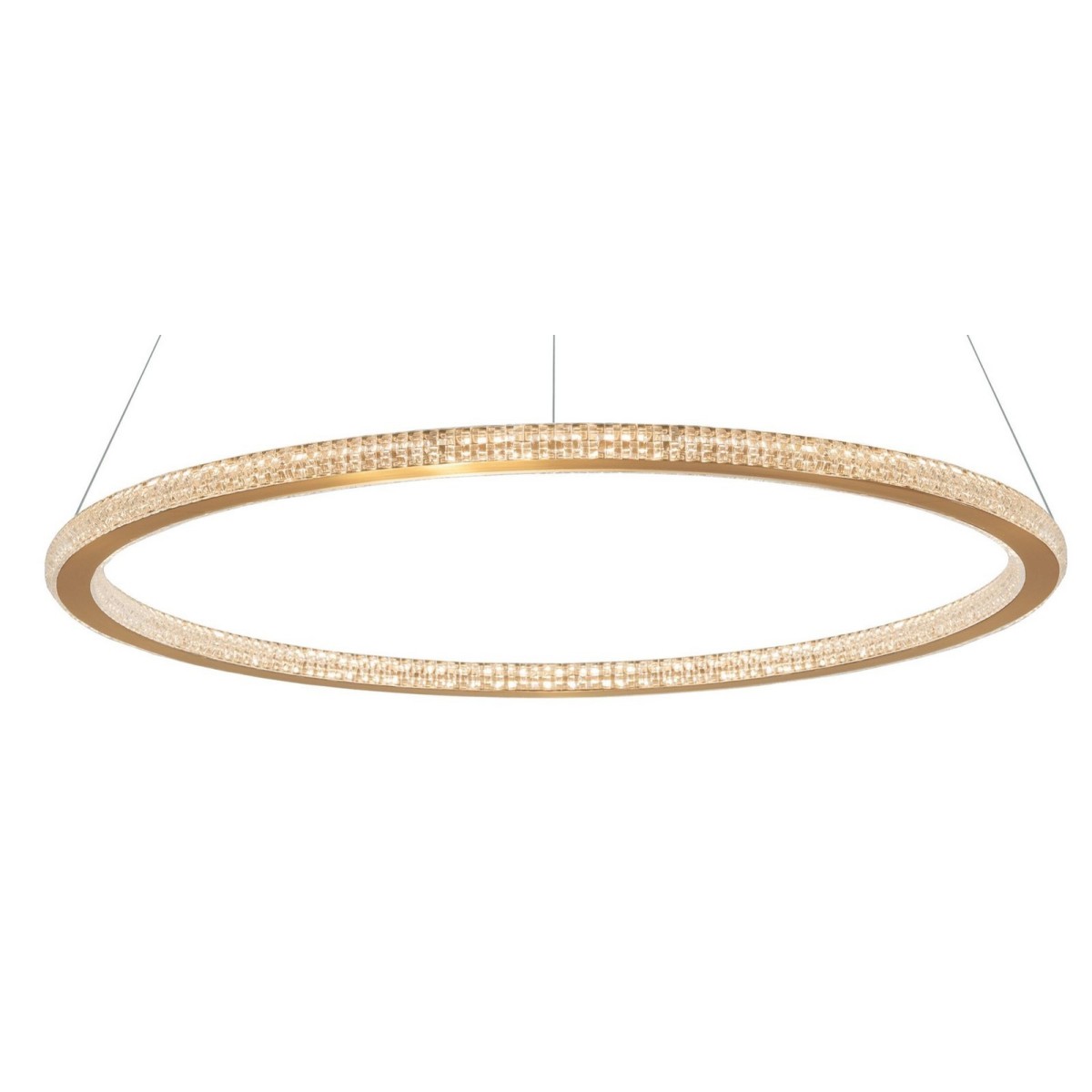 Nowoczesna lampa Luces Exclusivas MONTE LE41695 - kolor lampy - złoty, materiał - aluminium/akryl